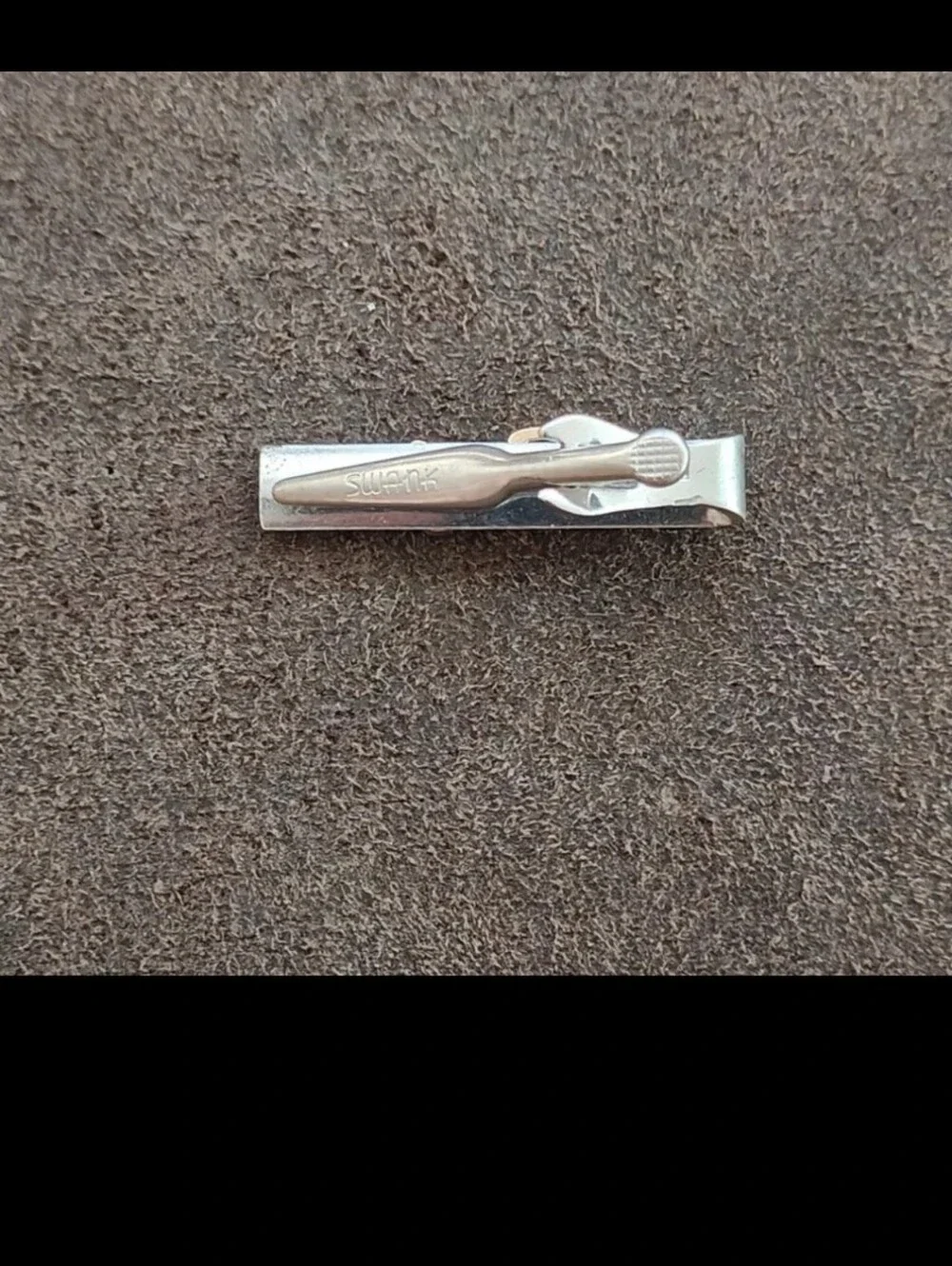 1950s/60s Rare Signed Swank Two Tone 3D Name 